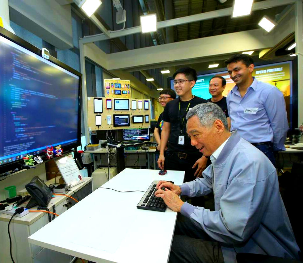Highlight of my time at GovTech was being selected to demonstrate what Continuous Integration/Continuous Delivery (CI/CD) was all about to the then-Prime Minister of Singapore, Mr Lee Hsien Loong.