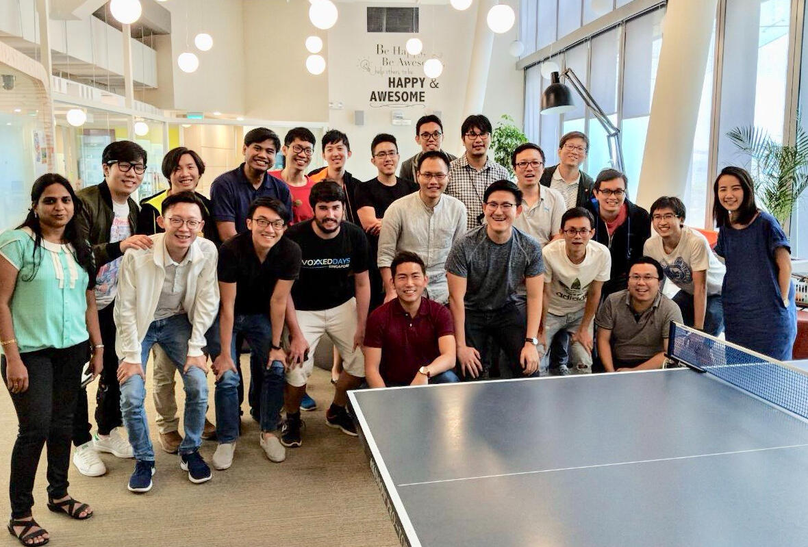 The MyCareersFuture team while all the OG members were still around.